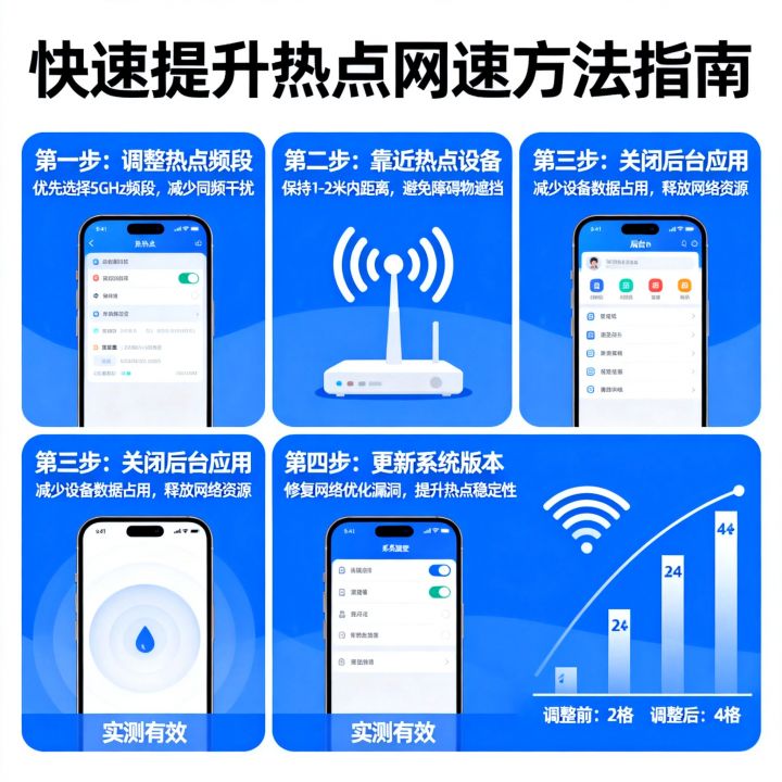 提升热点网速的方法有哪些?怎么快速提升热点网速 提升热点网速的方法有哪些?怎么快速提升热点网速