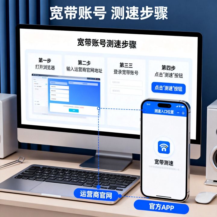 宽带账号怎么测网速?宽带账号测速入口在哪 宽带账号怎么测网速?宽带账号测速入口在哪