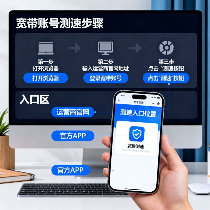 宽带账号怎么测网速?宽带账号测速入口在哪 宽带账号怎么测网速?宽带账号测速入口在哪