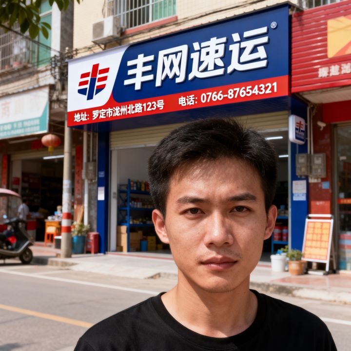 丰网速运罗定网点具体地址在哪里，联系电话是多少