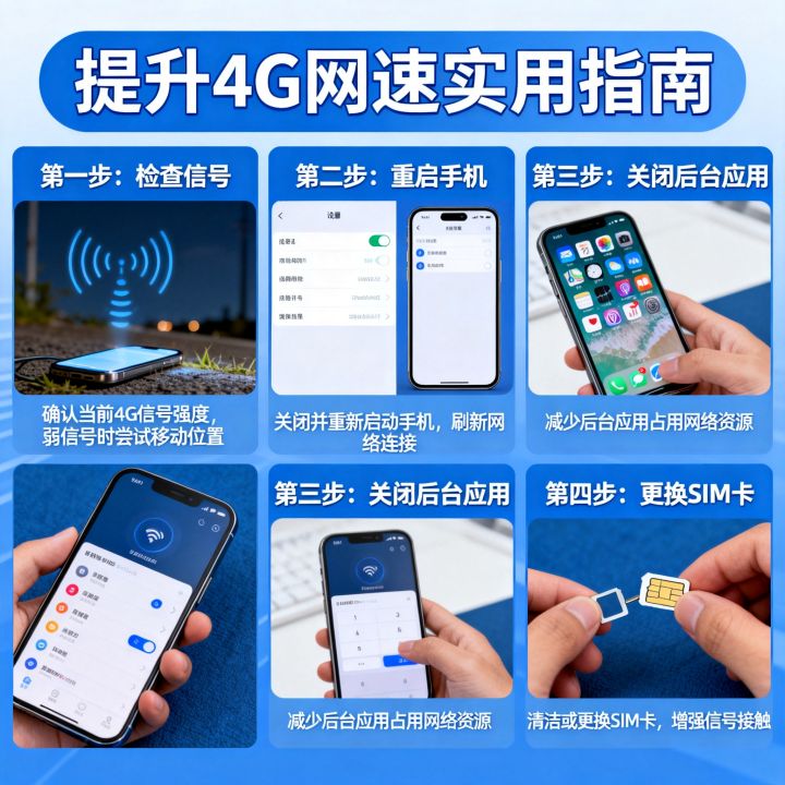 如何提升四g网速