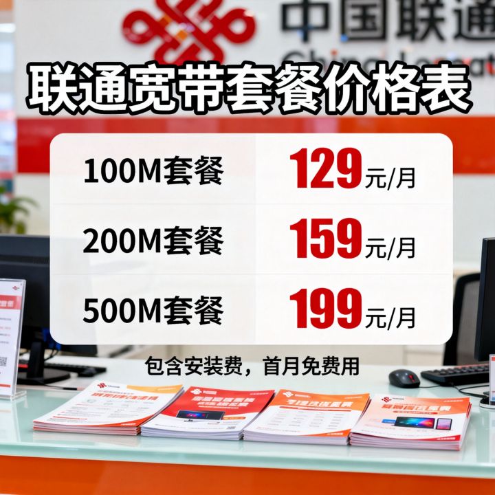 联通网速怎么收费，宽带套餐价格多少钱？