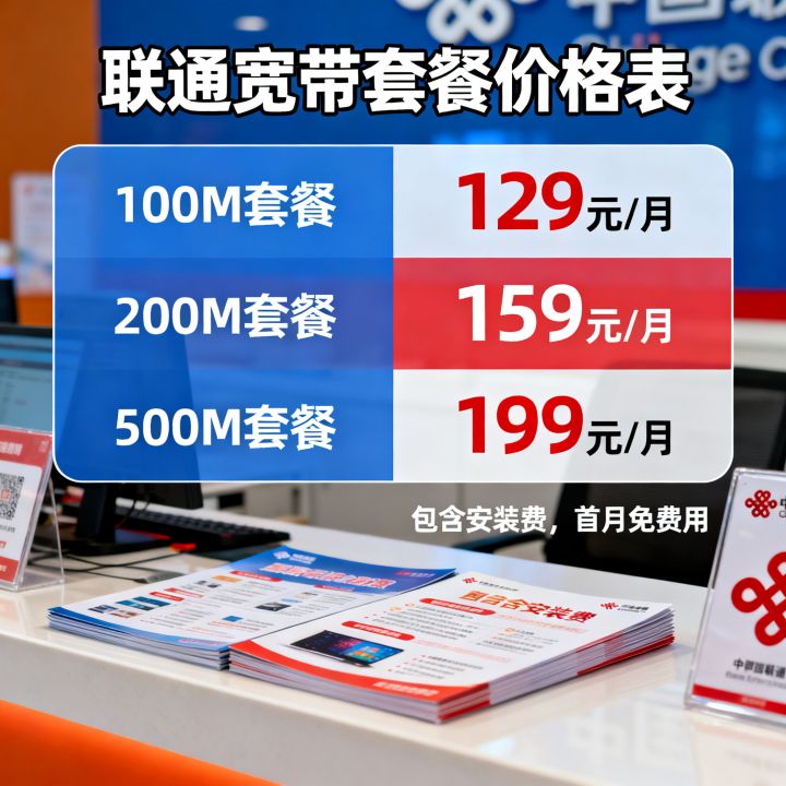 联通网速怎么收费，宽带套餐价格多少钱？