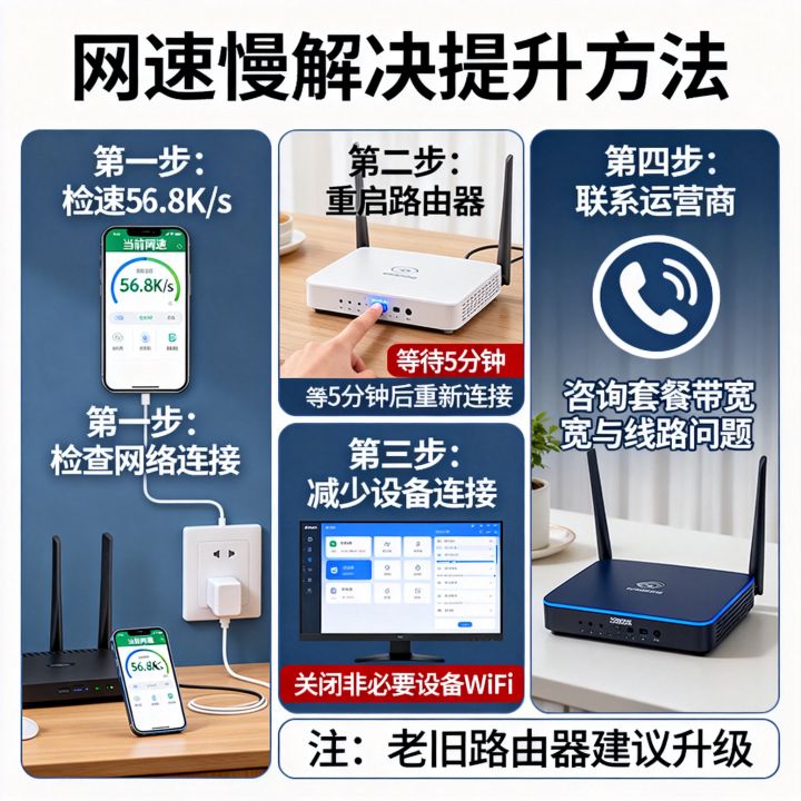 网速只有56.8K/s怎么办,网速慢如何解决提升方法 网速只有56.8K/s怎么办,网速慢如何解决提升方法