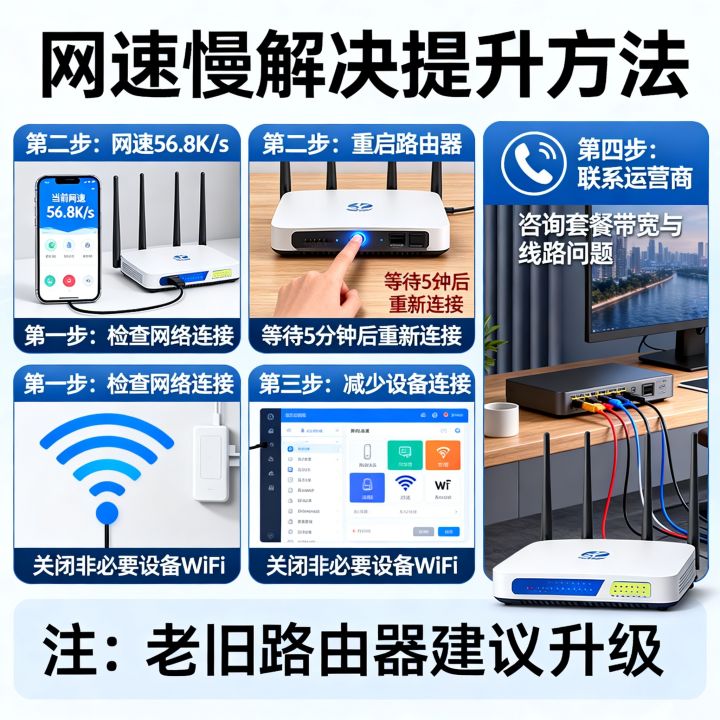 网速只有56.8K/s怎么办,网速慢如何解决提升方法 网速只有56.8K/s怎么办,网速慢如何解决提升方法