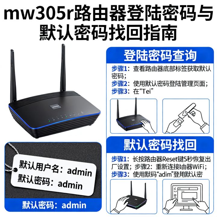 路由器mw305r登陆密码是多少,mw305r默认密码怎么找回? 路由器mw305r登陆密码是多少,mw305r默认密码怎么找回?