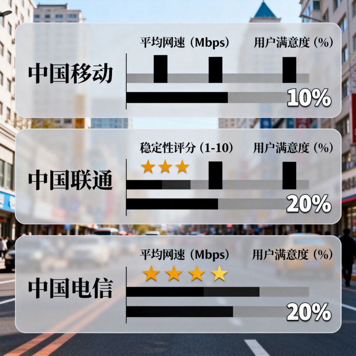 吉林宽带哪家网速好，移动联通电信哪个宽带网速快稳定？