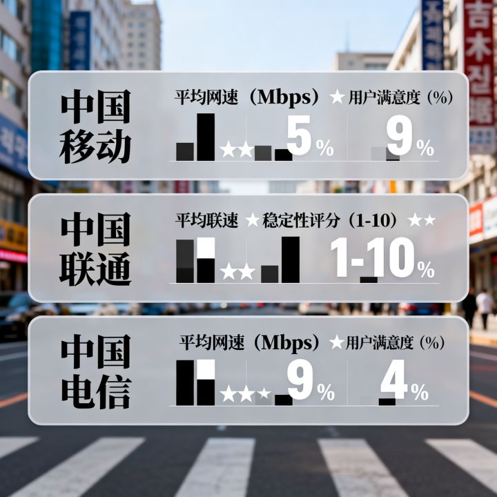 吉林宽带哪家网速好，移动联通电信哪个宽带网速快稳定？