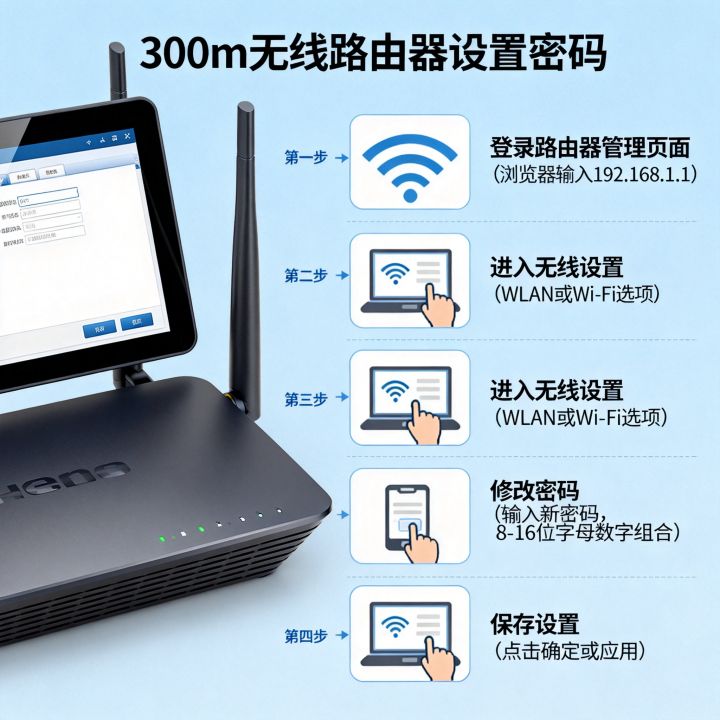 300m无线路由器怎么设置密码,路由器无线网络密码修改教程 300m无线路由器怎么设置密码,路由器无线网络密码修改教程