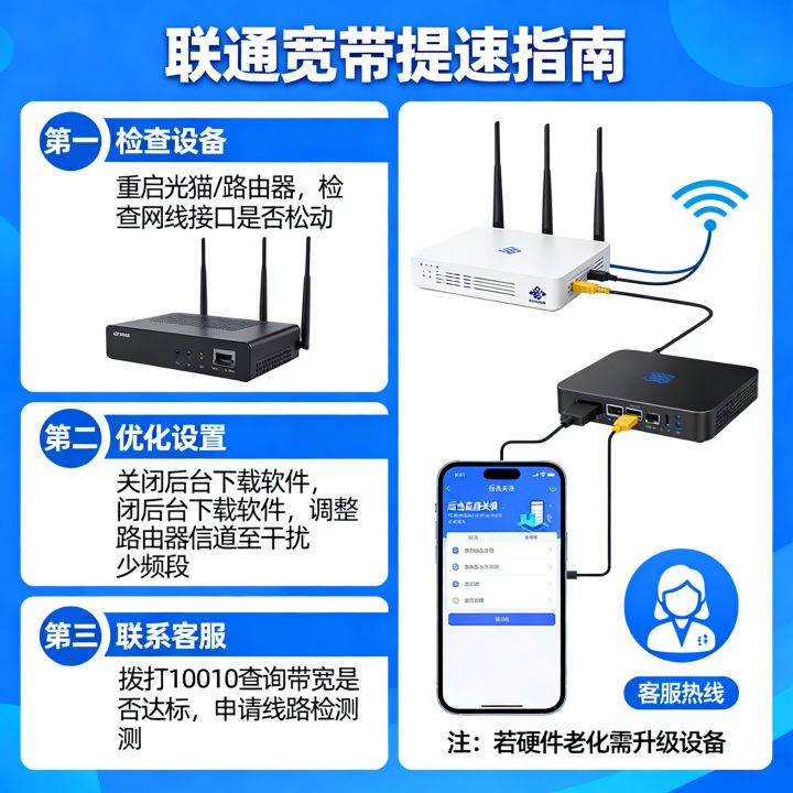 联通网速下载上传慢怎么办,如何提高宽带速度? 联通网速下载上传慢怎么办,如何提高宽带速度?