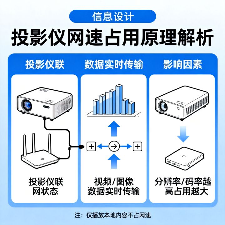 投影仪占用网速吗，为什么投影仪会占用网速