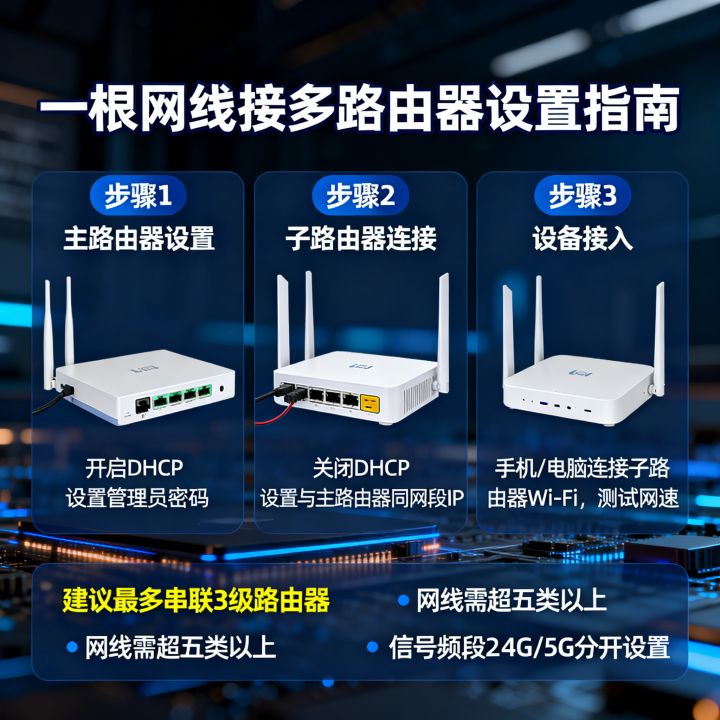 一根网线可以接几个路由器,网络扩展怎么设置才稳定 一根网线可以接几个路由器,网络扩展怎么设置才稳定