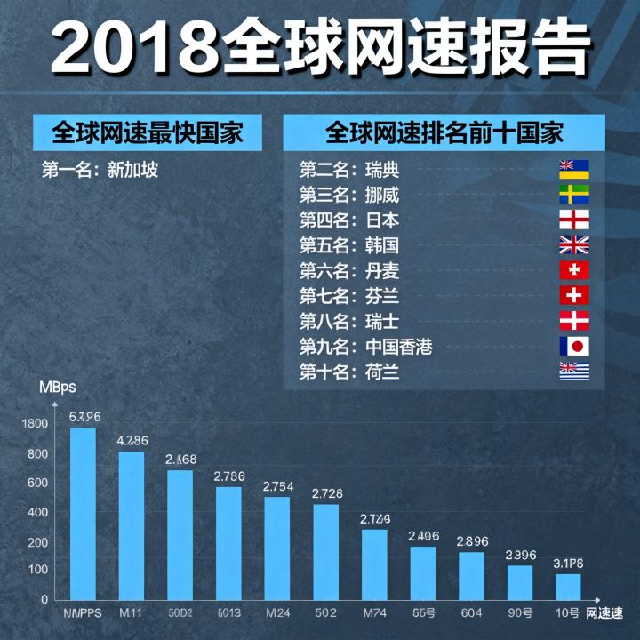 2018全球网速报告显示哪个国家网速最快?全球网速排名前十的国家有哪些 2018全球网速报告显示哪个国家网速最快?全球网速排名前十的国家有哪些