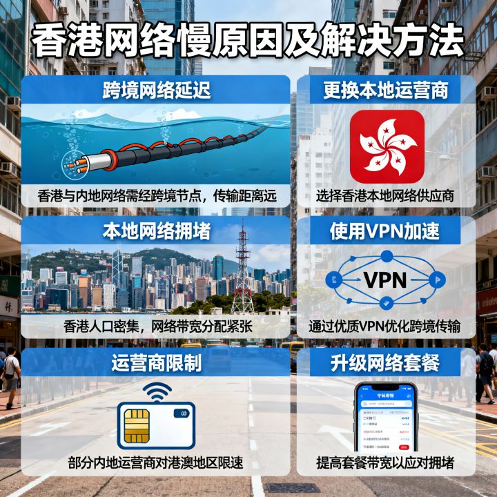 为什么到香港网速很慢,香港网络慢怎么解决? 为什么到香港网速很慢,香港网络慢怎么解决?
