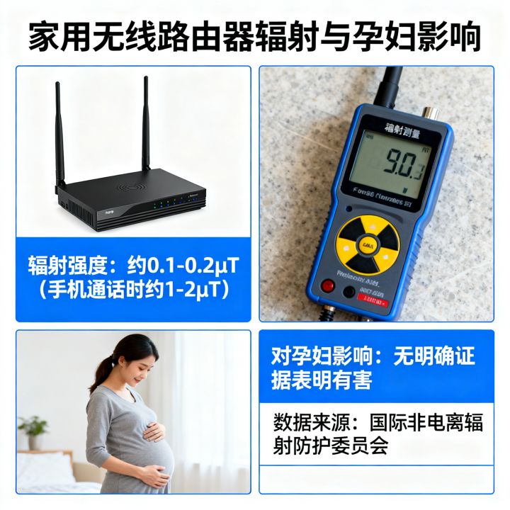 家用无线路由器有辐射吗，对孕妇有影响吗