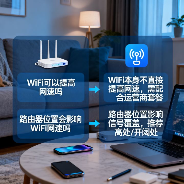 wifi可以提高网速吗，路由器位置会影响wifi网速吗