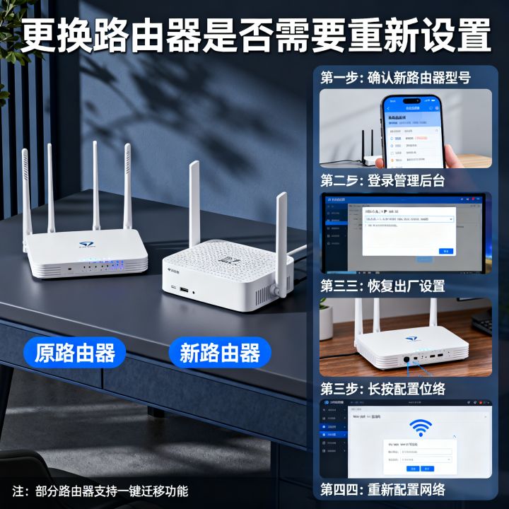 换个路由器要重新设置吗
