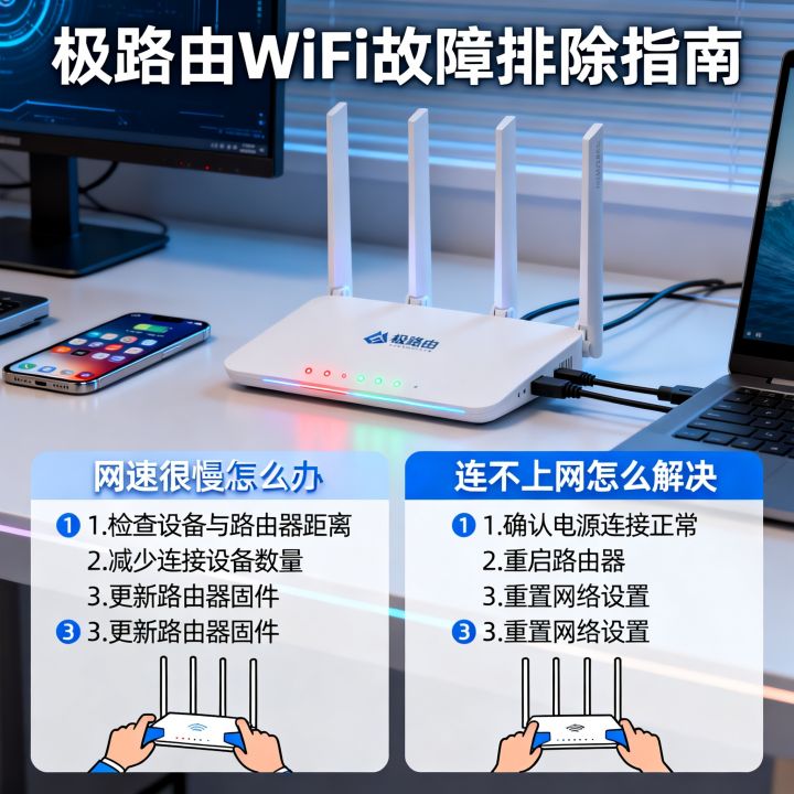极路由wifi网速很慢怎么办，极路由连不上网怎么解决