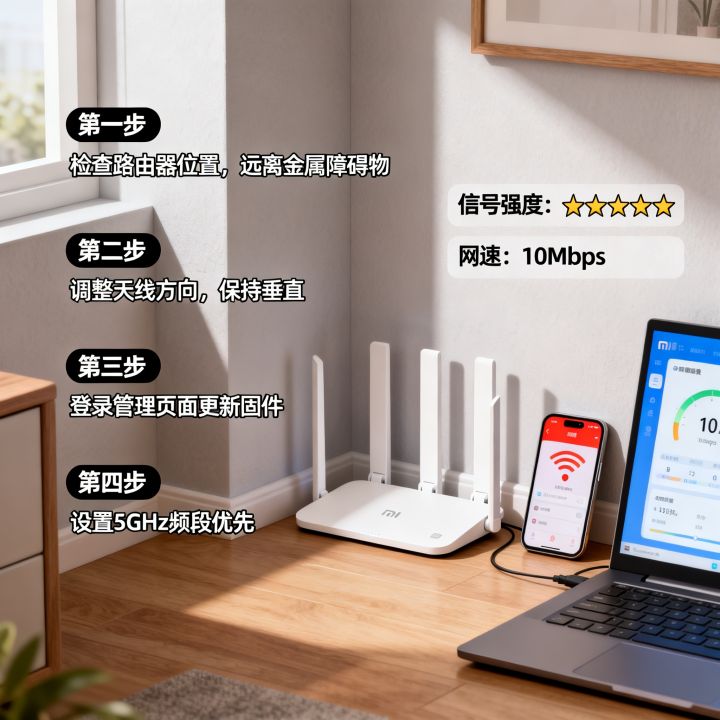 小米路由器信号不好怎么办，WiFi网速慢怎么解决？