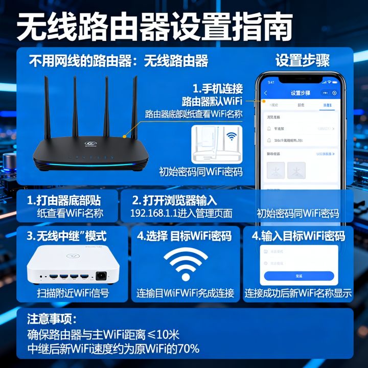 不用网线的路由器叫啥，路由器不插网线怎么设置？