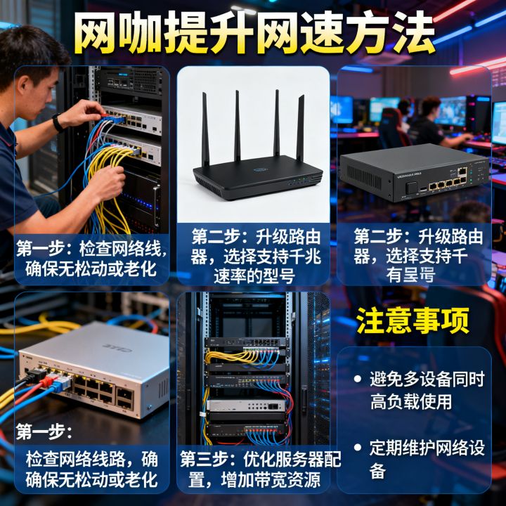 网咖怎么提升网速