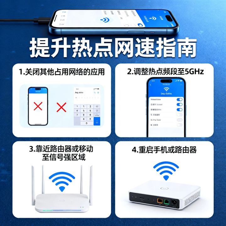 如何让热点网速变好