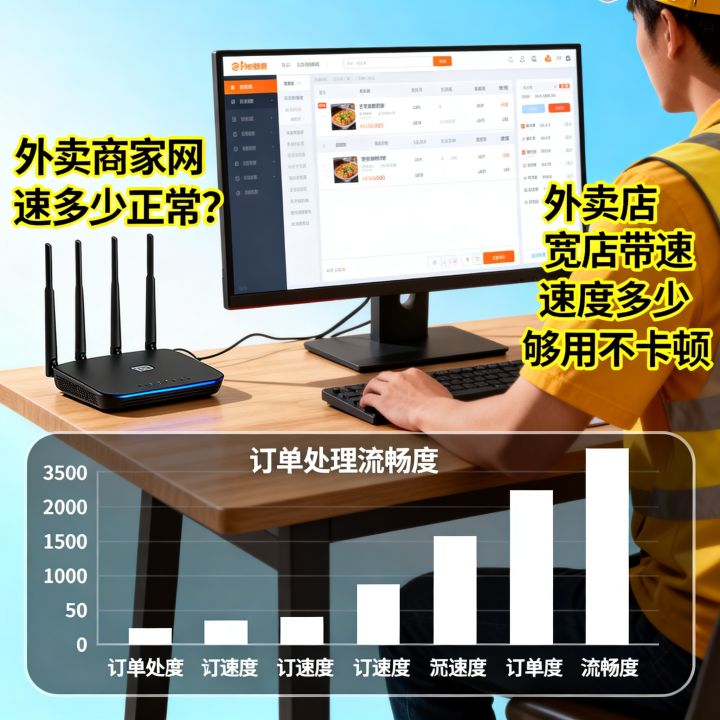 外卖商家网速多少正常？外卖店宽带速度多少够用不卡顿