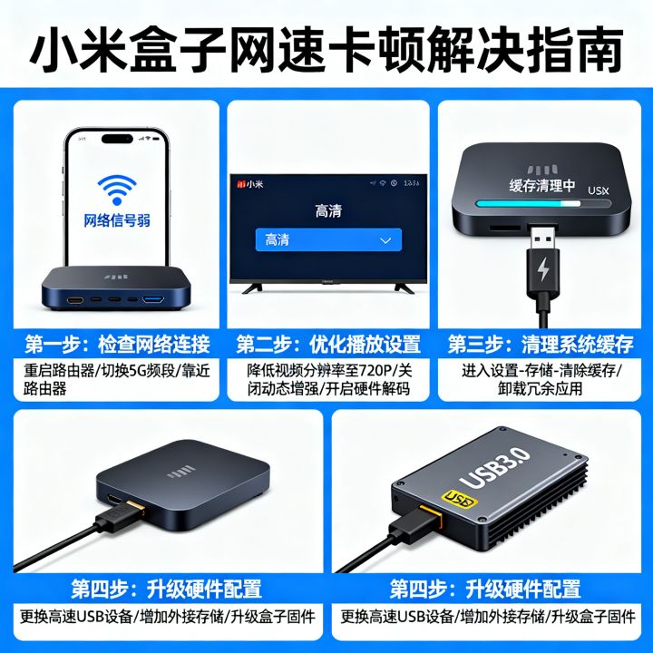 小米盒子网速太卡怎么办，如何提升播放流畅度