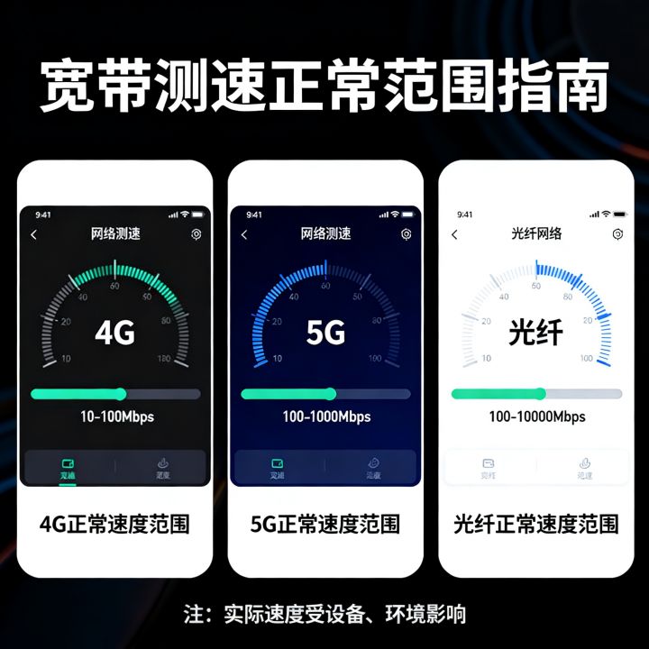 网速什么样正常，宽带测速多少才算正常范围？