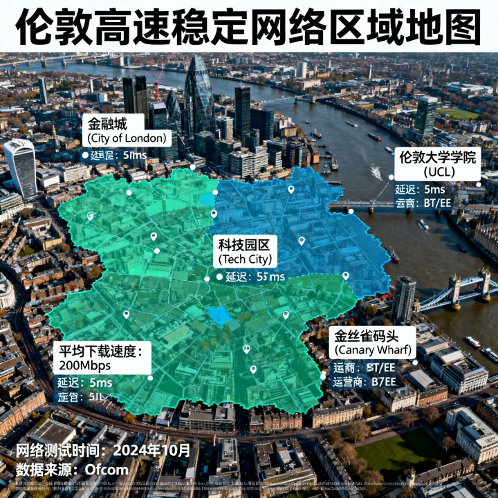 伦敦网速快的地方有哪些?伦敦哪里网速最快最稳定 伦敦网速快的地方有哪些?伦敦哪里网速最快最稳定