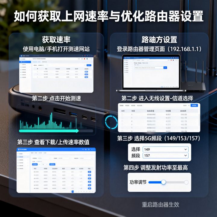怎样获取上网速率，路由器怎么设置才能让网速更快