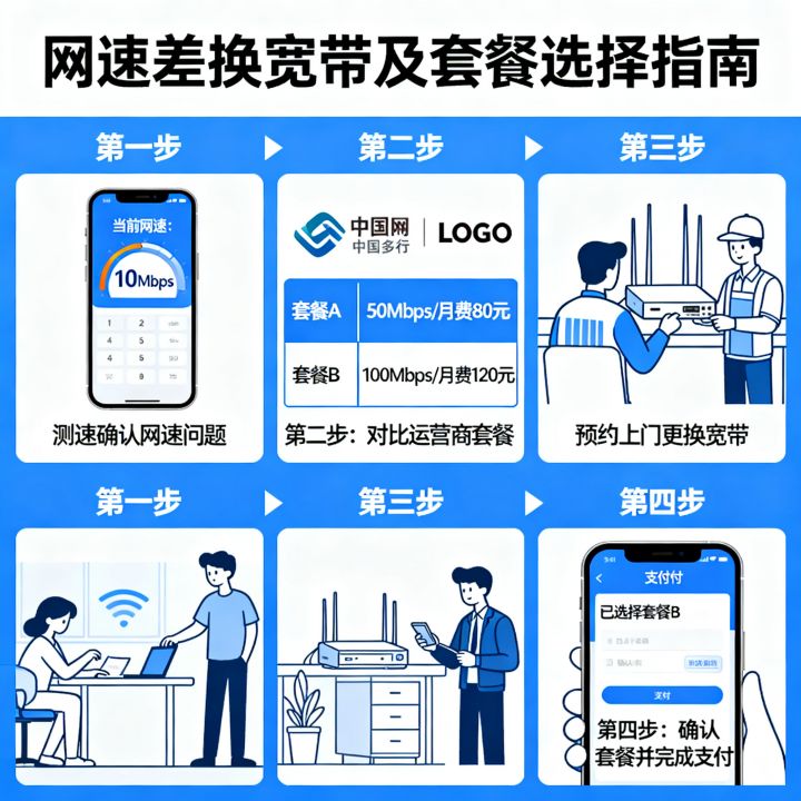 网速差怎么换宽带，宽带套餐怎么选才划算？