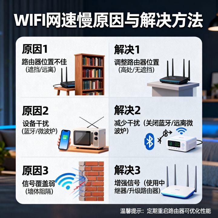 用着wifi网速却慢是怎么回事，wifi网速慢怎么解决？