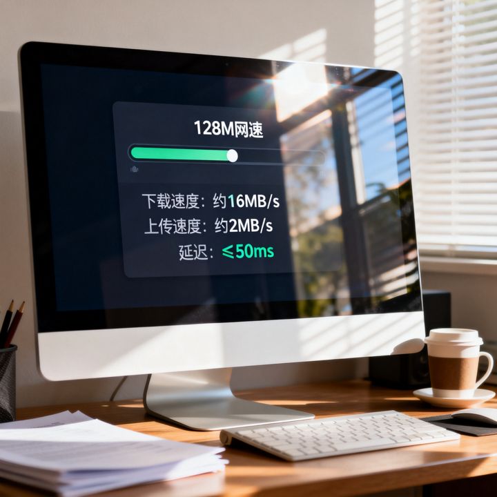 128m网速多少