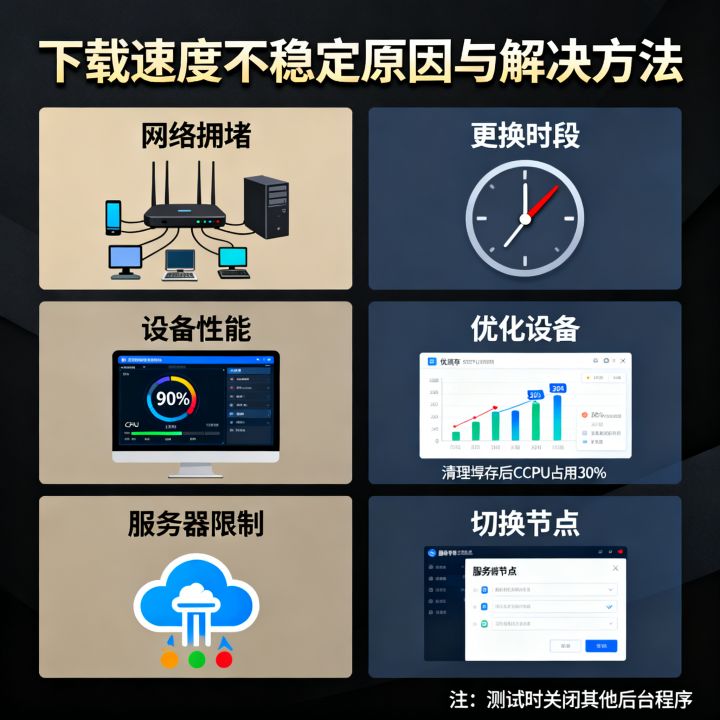 下载的时候网速忽高忽低是怎么回事?下载速度不稳定解决方法 下载的时候网速忽高忽低是怎么回事?下载速度不稳定解决方法