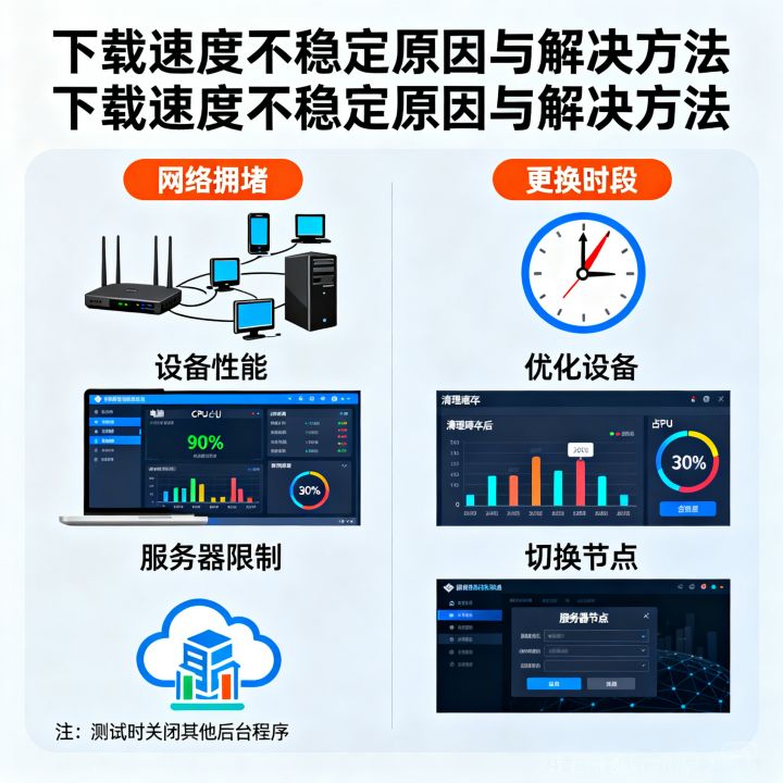 下载的时候网速忽高忽低是怎么回事?下载速度不稳定解决方法 下载的时候网速忽高忽低是怎么回事?下载速度不稳定解决方法