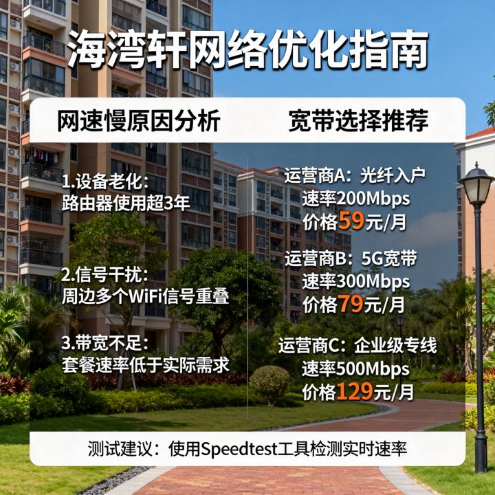 海湾轩网速慢怎么办,海湾轩宽带哪个好 海湾轩网速慢怎么办,海湾轩宽带哪个好