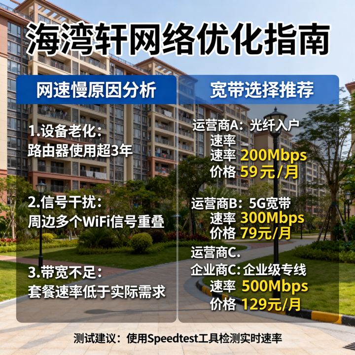 海湾轩网速慢怎么办,海湾轩宽带哪个好 海湾轩网速慢怎么办,海湾轩宽带哪个好