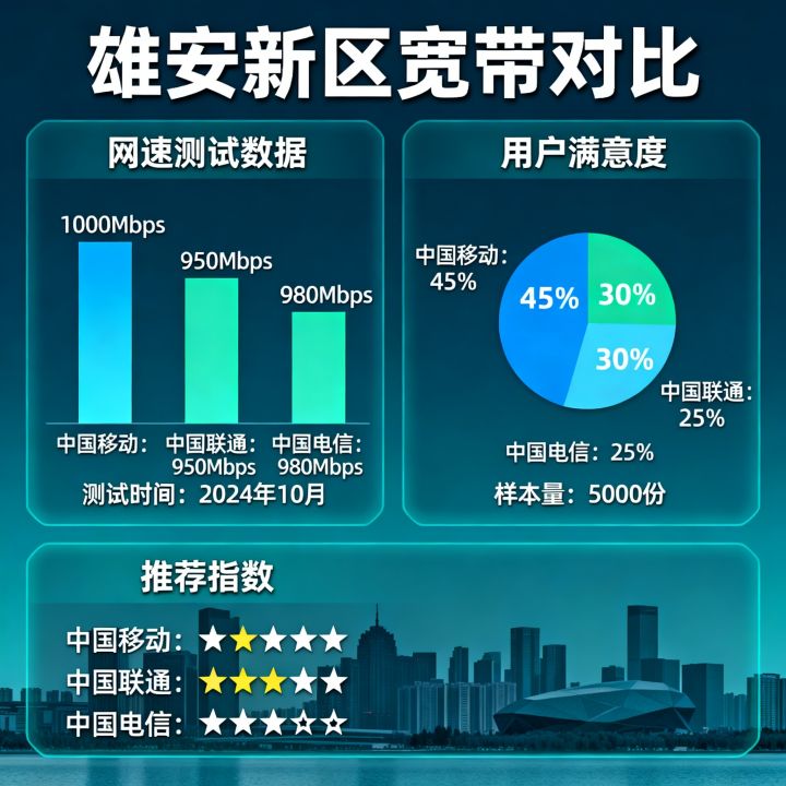 雄安宽带网速快不快？雄安新区宽带哪家好