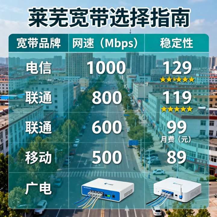莱芜网线哪个网速快,莱芜装什么宽带最稳定划算 莱芜网线哪个网速快,莱芜装什么宽带最稳定划算