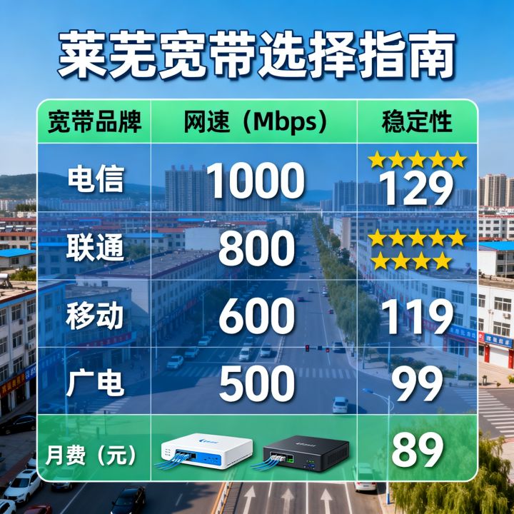 莱芜网线哪个网速快,莱芜装什么宽带最稳定划算 莱芜网线哪个网速快,莱芜装什么宽带最稳定划算