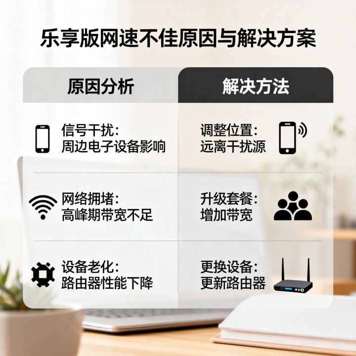 乐享版网速不好？究竟是什么原因造成的，怎么解决