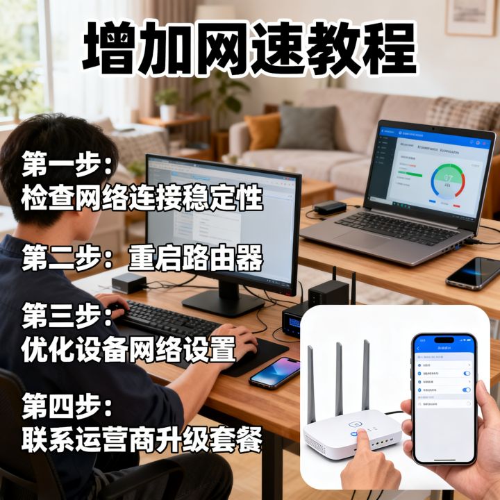 怎样增加网速？增加网速的教程视频有哪些方法？