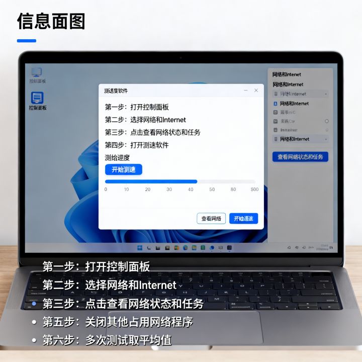 电脑查网速在哪查，怎么测网速才准确？