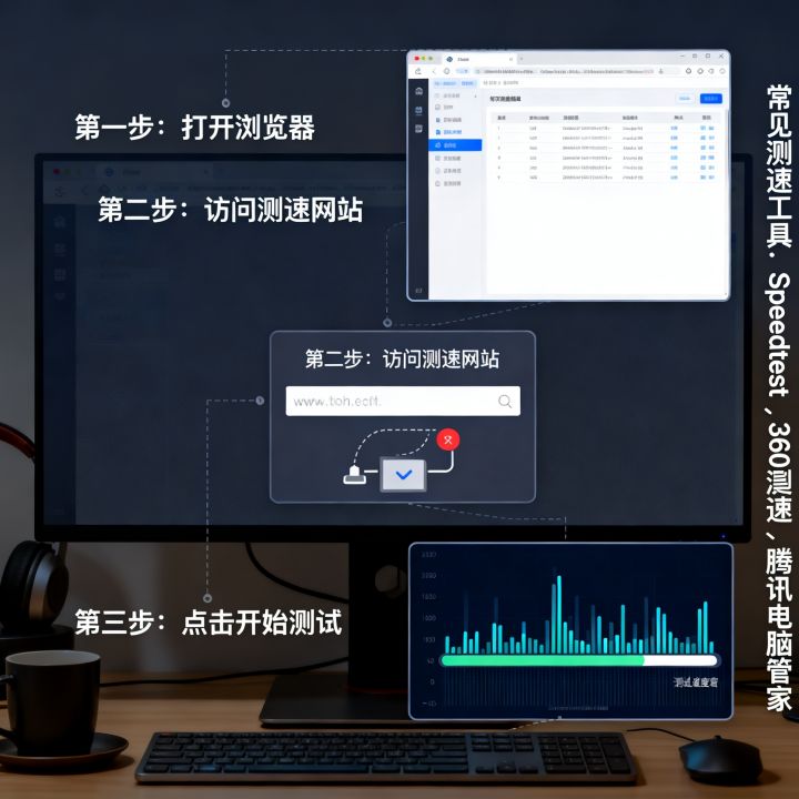 电脑如何查看网速快慢，宽带网速测试方法有哪些
