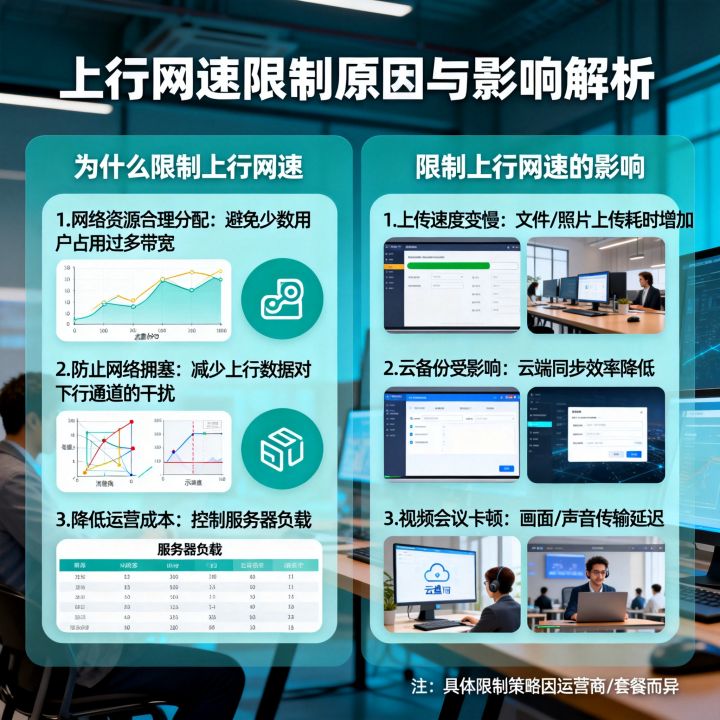 为什么限制上行网速，限制上行网速有什么影响