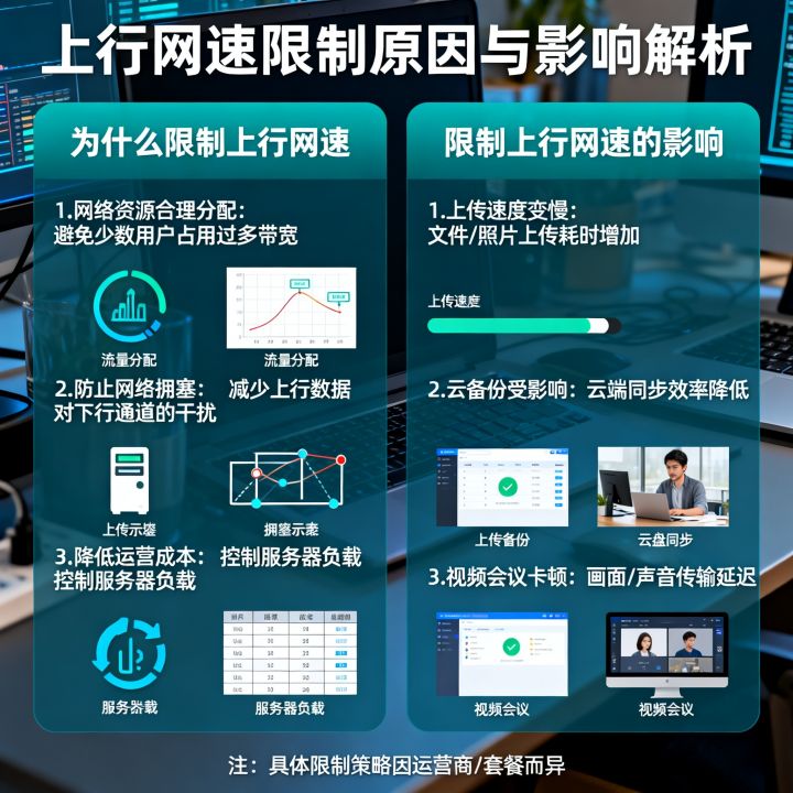 为什么限制上行网速，限制上行网速有什么影响