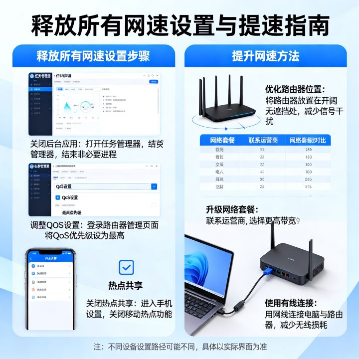 释放所有网速怎么设置?,网速慢怎么提升网速 释放所有网速怎么设置?,网速慢怎么提升网速