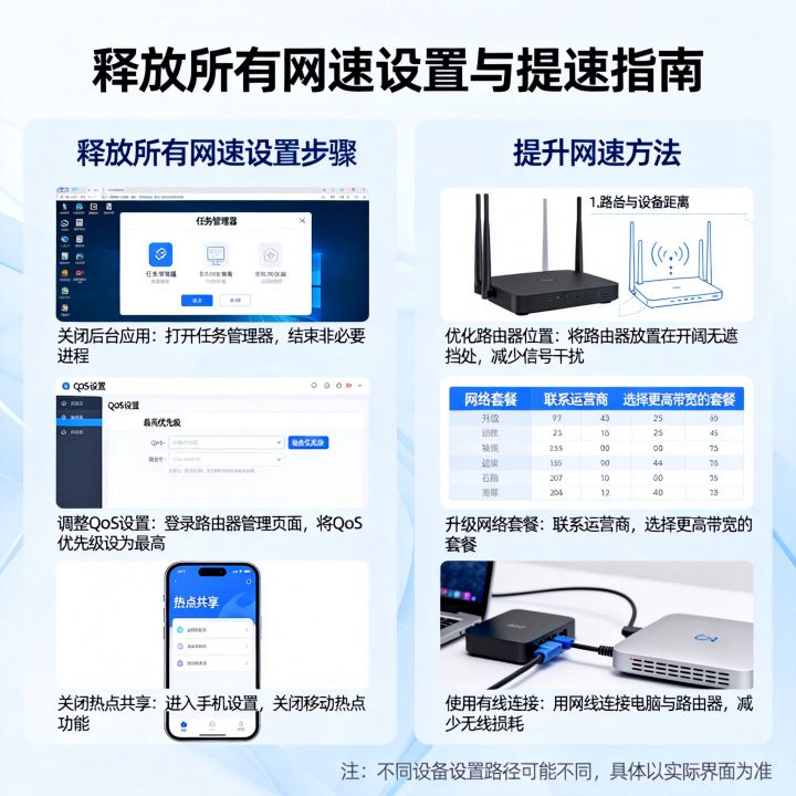 释放所有网速怎么设置?,网速慢怎么提升网速 释放所有网速怎么设置?,网速慢怎么提升网速