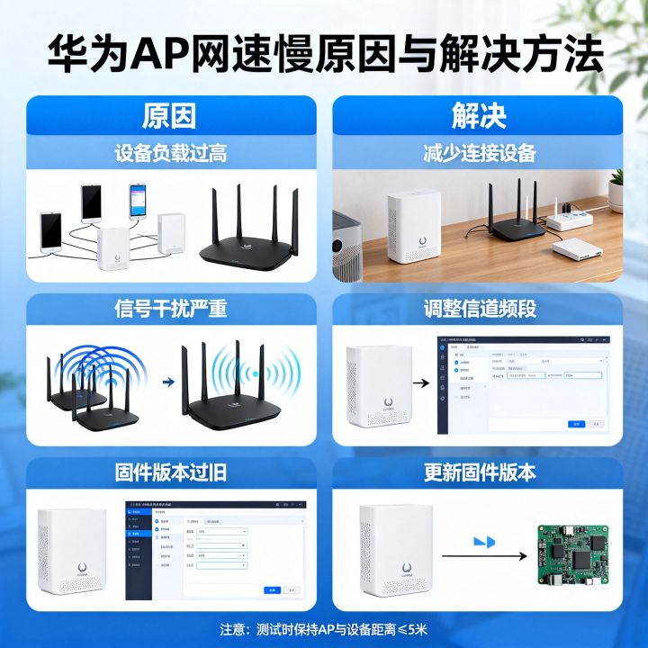 华为ap网速慢是什么原因？华为ap网速慢怎么解决